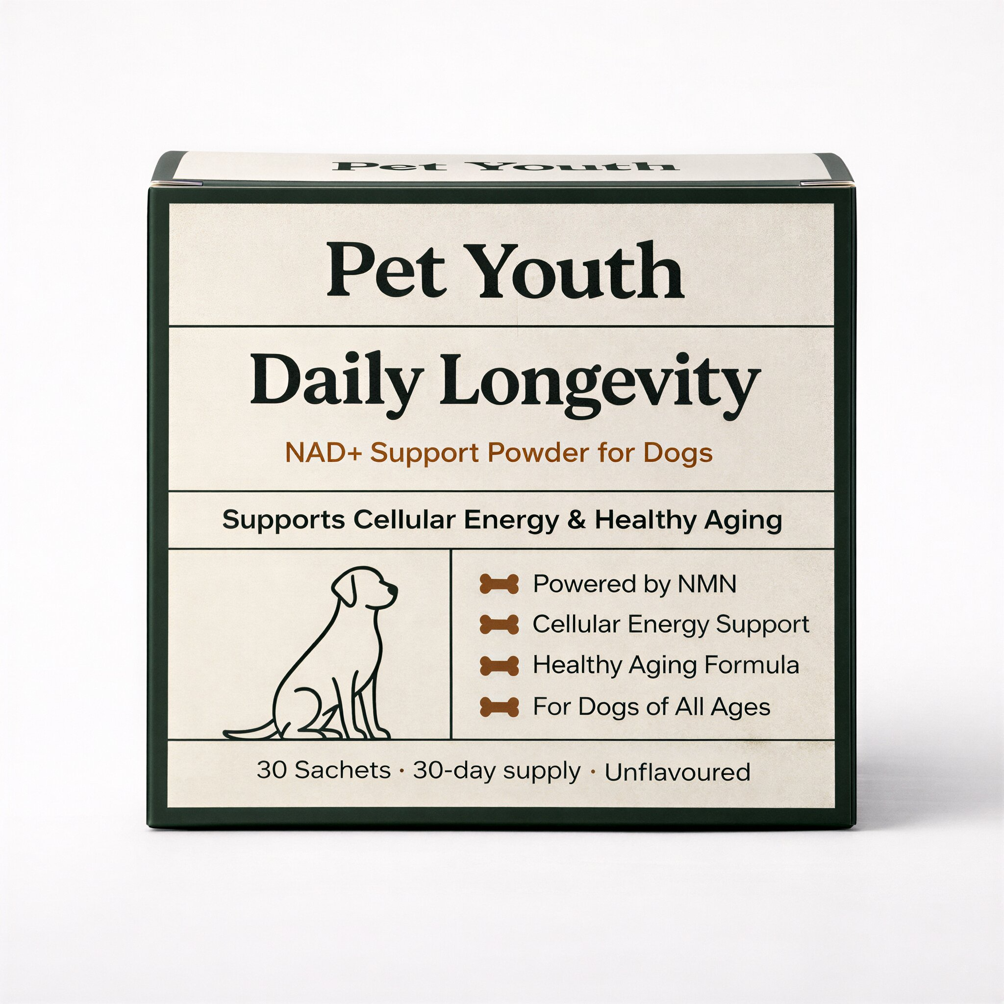 Daily NMN Powder for Dogs — Cellular Energy & Longevity Support